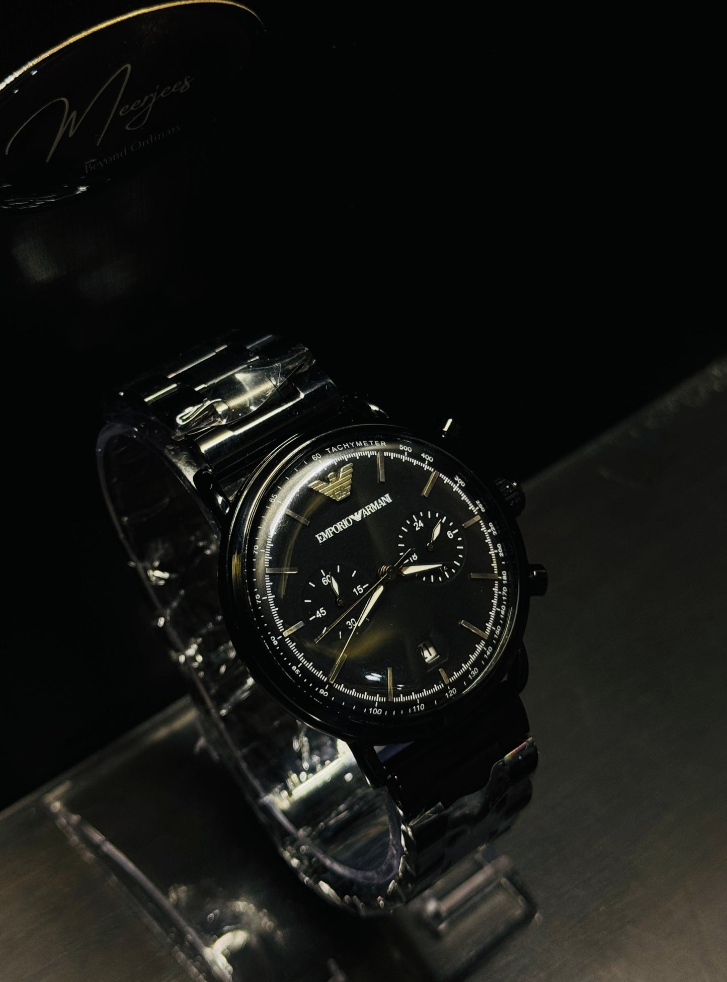 Emporio Armani Black Chronograph