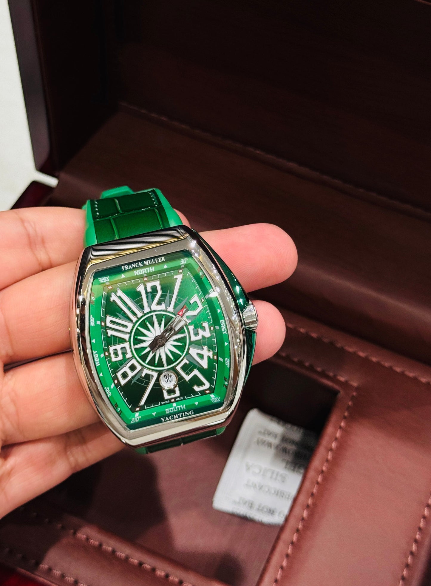 Franck Muller Vanguard Yachting Green