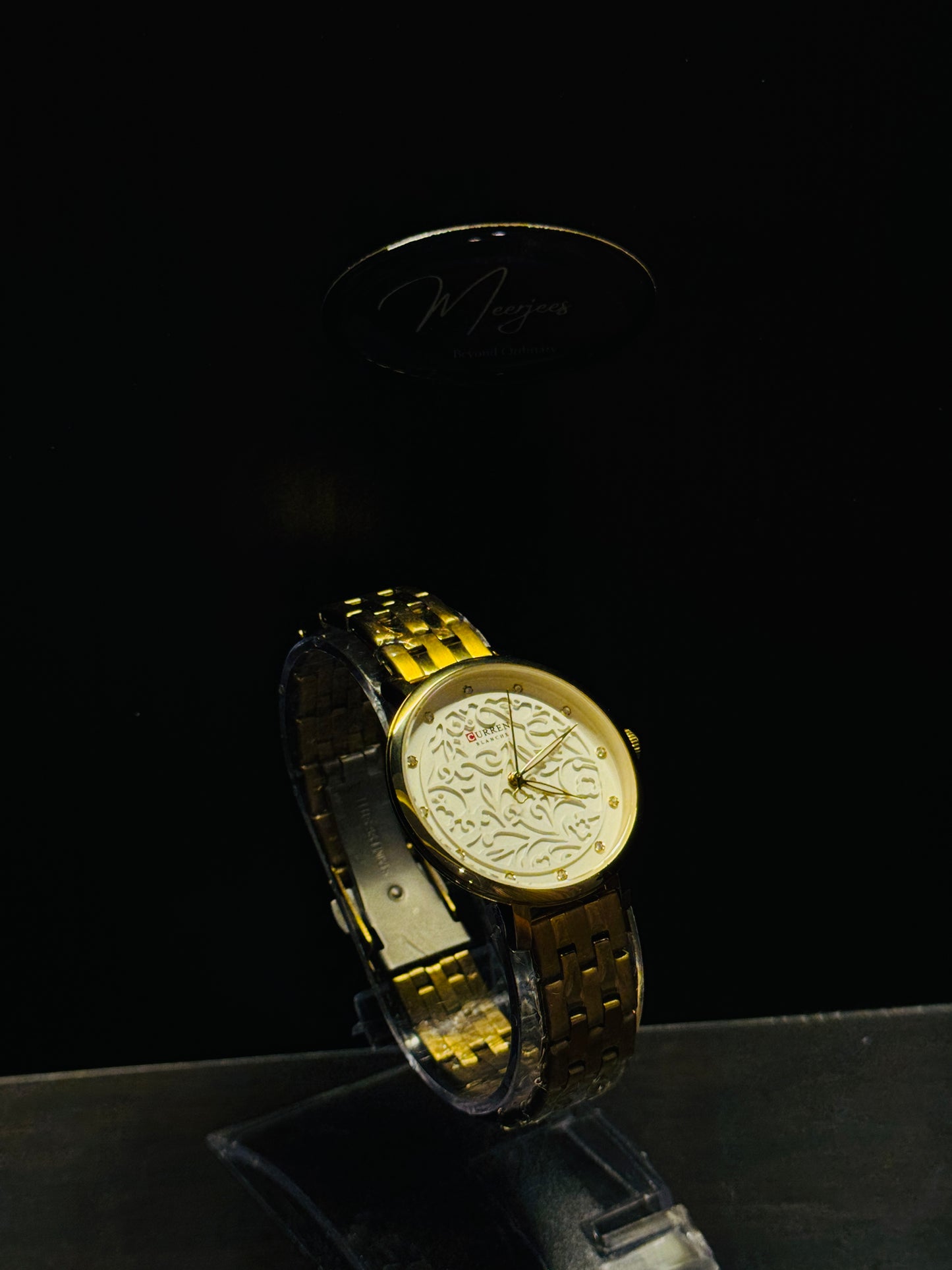 Curren Floral Gold Dial