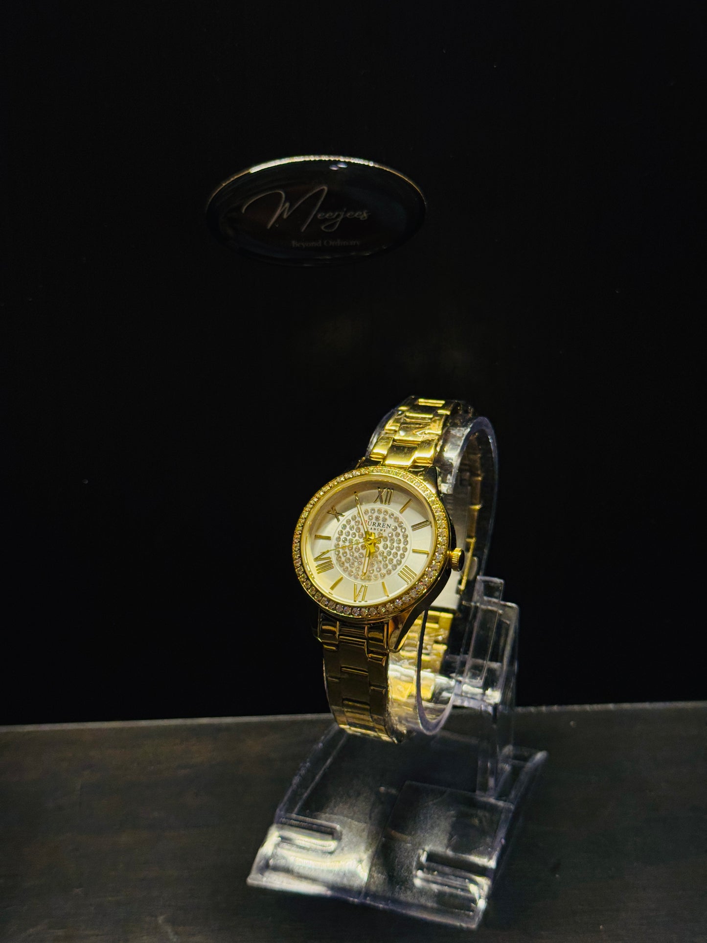 Curren Crystal Roman Gold