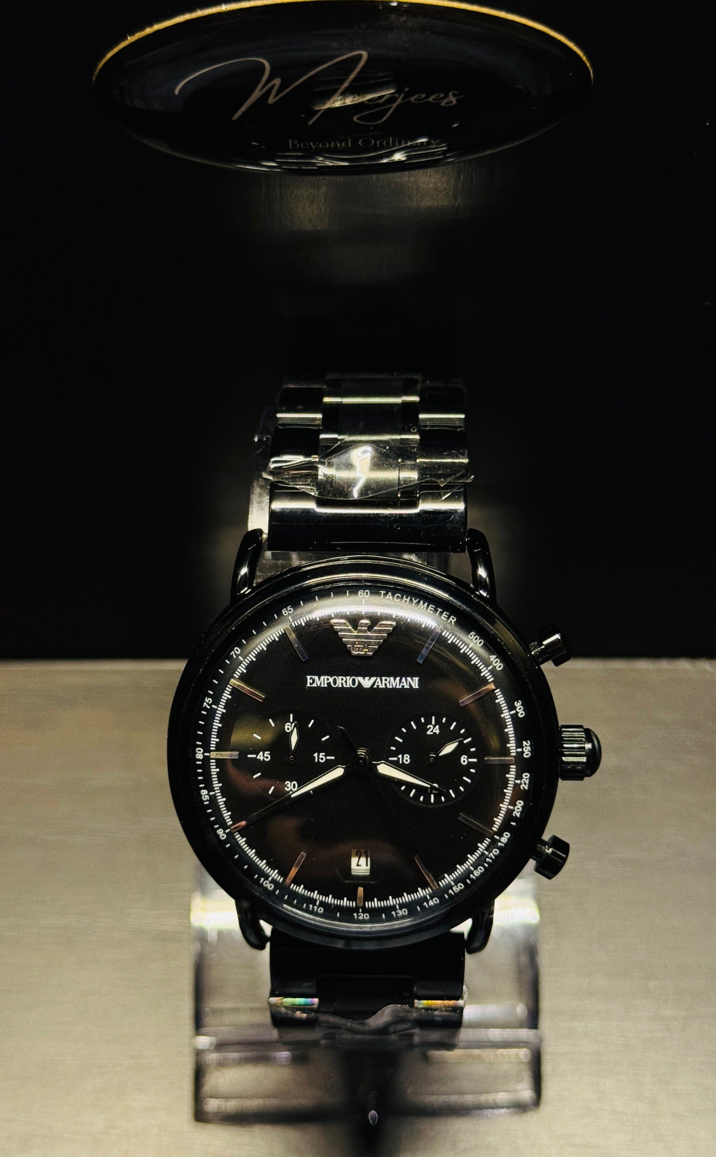 Emporio Armani Black Chronograph